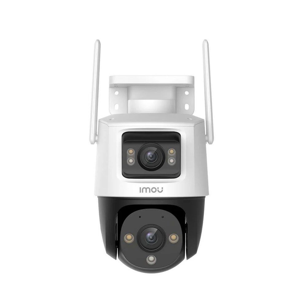 01-ipc-s7xp-8m0wed-0360b-imou Camera supraveghere IP WiFi cu lentila duala Full-Color Imou Cruiser Dual IPC-S7XP-8M0WED, 5+3 MP, 2x 3.6 mm, IR/lumina alba 30 m, microfon si difuzor, slot card - imagine 1