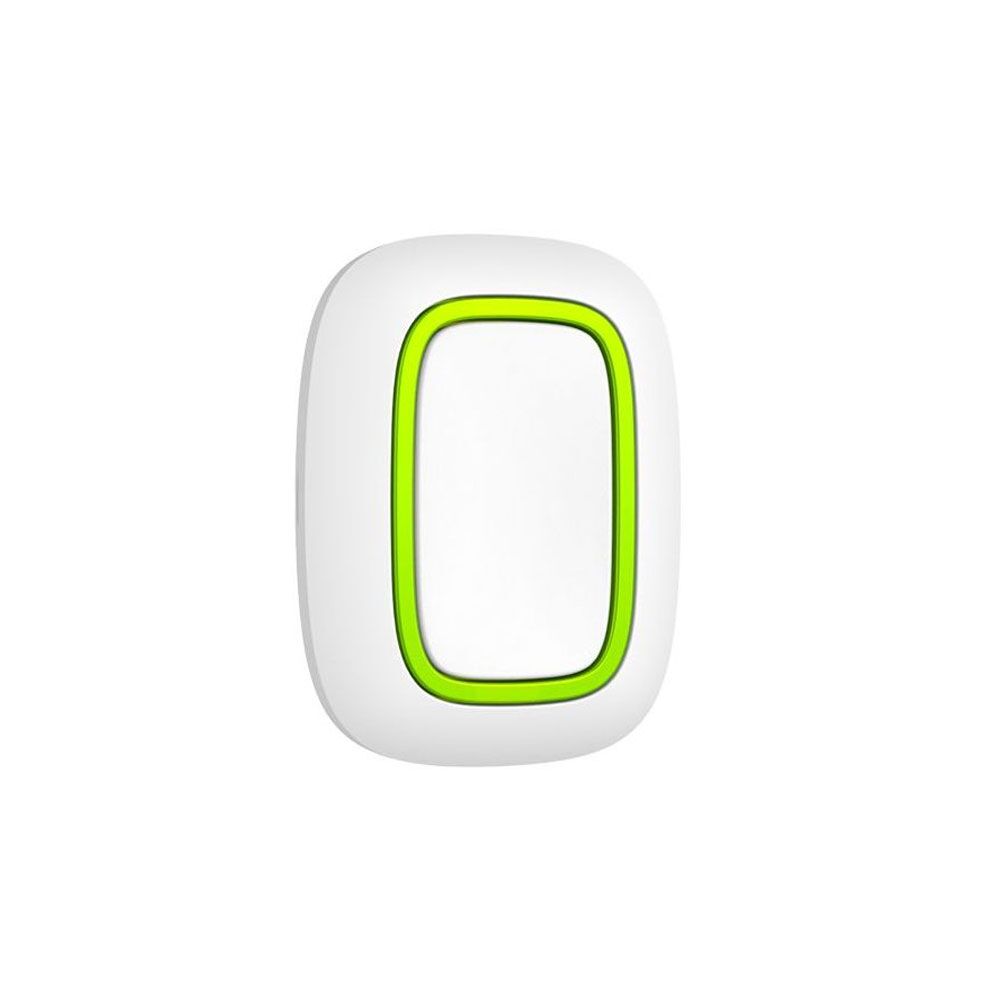 Buton de panica wireless Ajax Button WH, 1 buton, mod control automatizare, 1300 m - imagine 1