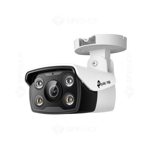 Camera de supraveghere exterior IP Full Color TP-Link VIGI C340(2.8mm), 4 MP, 2.8 mm, IR/Lumina alba 30 m, PoE, microfon - imagine 1