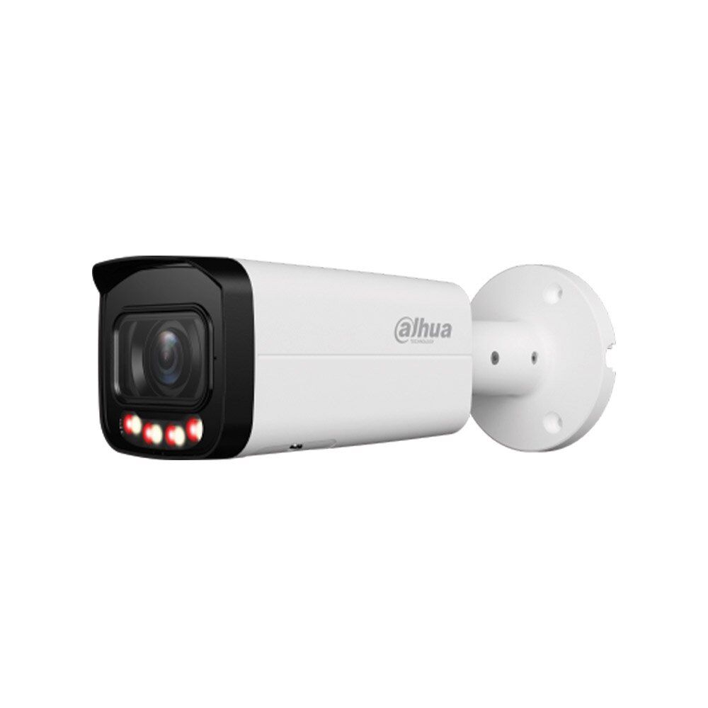 Camera de supraveghere exterior IP cu iluminare duala Dahua WizSense IPC-HFW2649T-ZAS-IL, 6 MP, 2.7-13.5 mm, IR/Lumina alba 60 m, microfon si difuzor, slot card, ONVIF, PoE - imagine 1